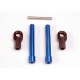 Bellcrank posts, ALUM (2) steering link threaded rod 3x25mm