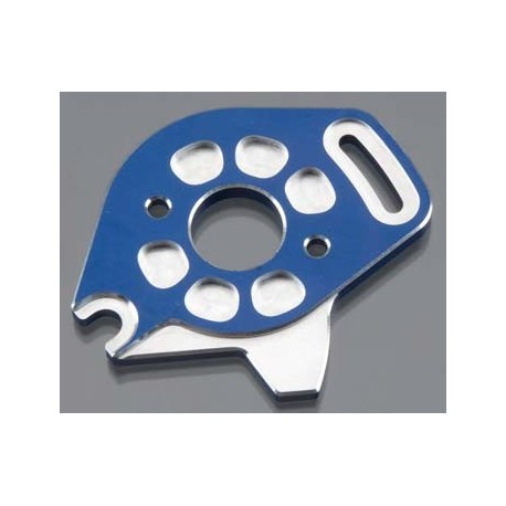 Plate, motor, 6061-T6 ALUM (blue-anod)