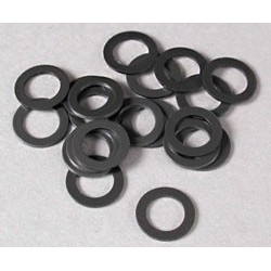 PTFE-coated washers, 5x8x0.5mm (20) (use w/ ball bearings)