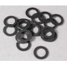 PTFE-coated washers, 5x8x0.5mm (20) (use w/ ball bearings)