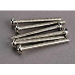 Screws, 3x30mm washerhead (6)