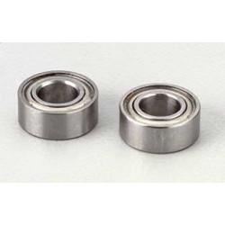 Ball bearings, blue rubber sealed (4x7x2.5mm) (2)