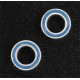 Ball bearings, blue rubber sealed (5x8x2.5mm) (2)