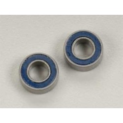 Ball bearings, blue rubber sealed (5x10x4mm) (2)