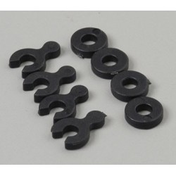 Caster spacers (4) shims (4)