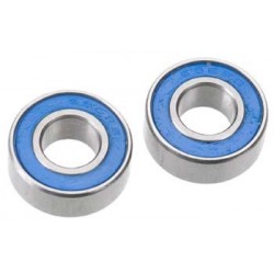 Ball bearings, blue rubber sealed (6x13x5mm) (2)