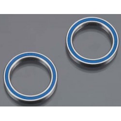 Ball bearings, blue rubber sealed (20x27x4mm) (2)