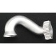 Header, exhaust (tubular ALUM silver-anod,TRX 2.5/R , 3.3)