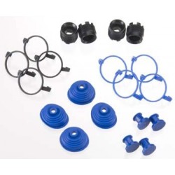 Pivot ball caps (4) dust boots, rubber (4) dust plugs, rubbe