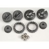 Caps & spring retainers, GTR shock (upper cap (2) hollow