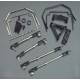 Sway bar kit, Revo (front & rear) (w/ thick & thin sway bar)