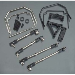 Sway bar kit, Revo (front & rear) (w/ thick & thin sway bar)