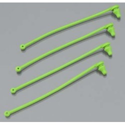 Body clip retainer, green (4)