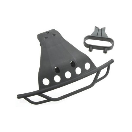 Bumper, front bumper mount, front black