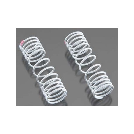 Springs, rear (progressive, +10% rate, pink) (2)