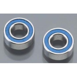 Ball bearings, blue rubber sealed (4x8x3mm) (2)