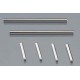 Suspension pin set (front-rear), 2x46mm (2), 2x14mm (4)