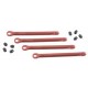 Push rod (molded composite) red (4) hollow balls (8)