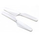 Rotor blade set, white (2) 1.6x5mm BCS (2)