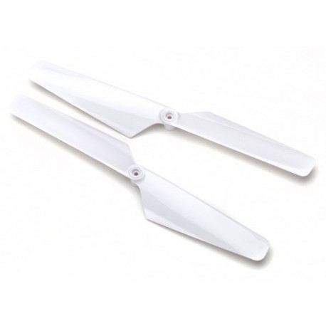 Rotor blade set, white (2) 1.6x5mm BCS (2)