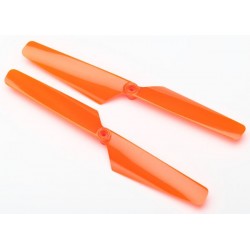 Rotor blade set, orange (2) 1.6x5mm BCS (2)