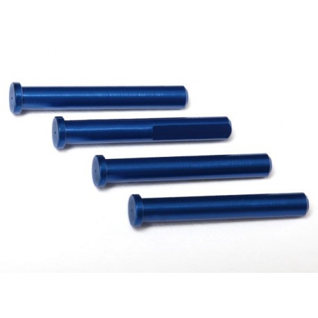 Main shaft, 7075-T6 ALUM, blue-anod (4) 1.6x5mm BCS (4)