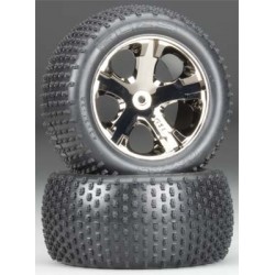 Tires wheels, assembled, glued (2.8) (All-Star black chrome