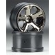 Wheels, All-Star 2.8 (black chrome) (nitro rear electric