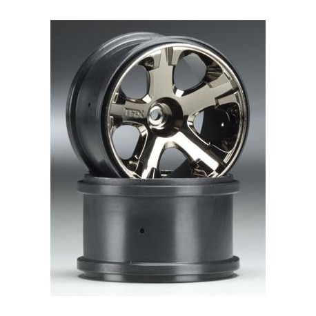 Wheels, All-Star 2.8 (black chrome) (nitro rear electric