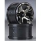 Wheels, All-Star 2.8 (black chrome) (nitro front) (2)