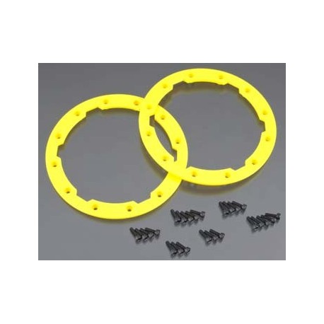 Sidewall protector, beadlock style (yellow) (2) 2.5x8mm(24)