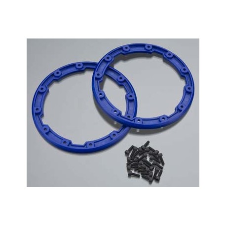 Sidewall protector, beadlock style blue (2) 2.5x8mm(24)